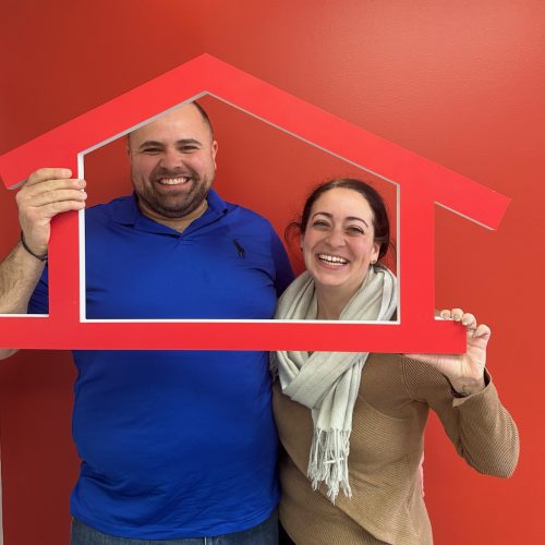 Happy homeowners (one)